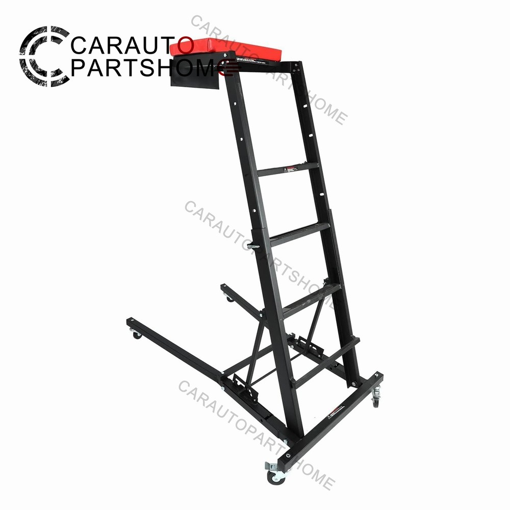 45-66 inch Adjustable Height Foldable Automotive Engine Topside Rolling Creeper