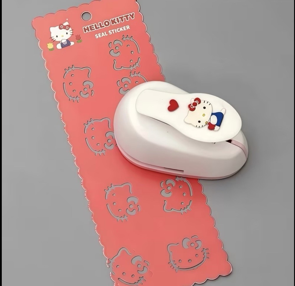 Hello Kitty Manual Embosser DIY Craft Tool Paper Embossing