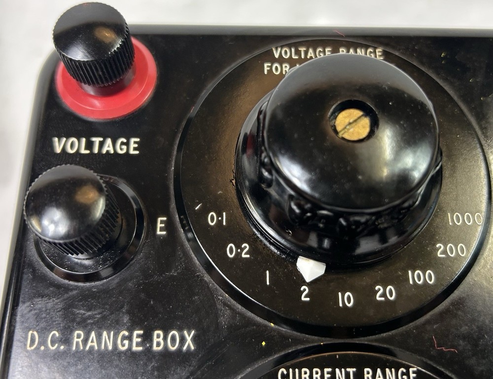 Vintage Cambridge Unipivot Galvanometer D.C. Range Meter, Aeronautical Testing