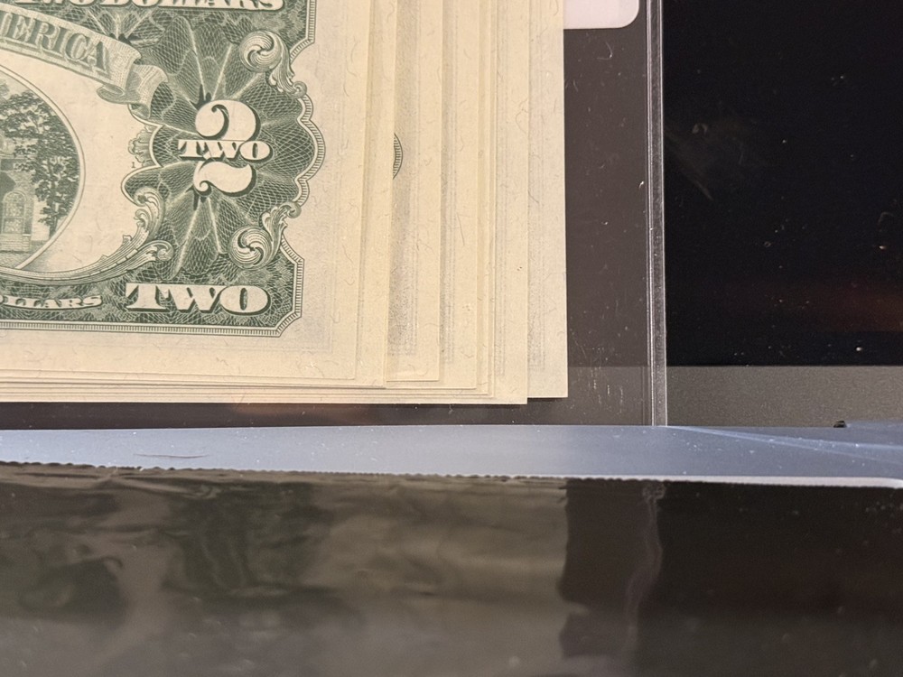 1963 2$ Red Seal Consecutive Order Bills UNCIRCULATED
