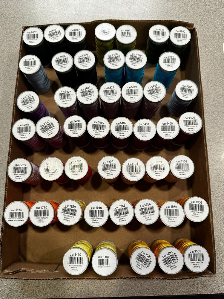 Gutermann Embroidery Thread 40wt Viscose Thread Spool 500M 547yds