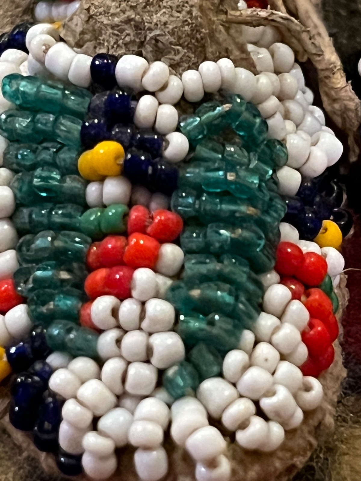 Old Beaded Baby Moccasins