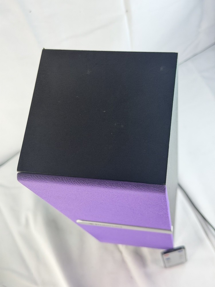 Polaroid Mini Bluetooth Tower Speaker Remote Rechargeable PURPLE Rare