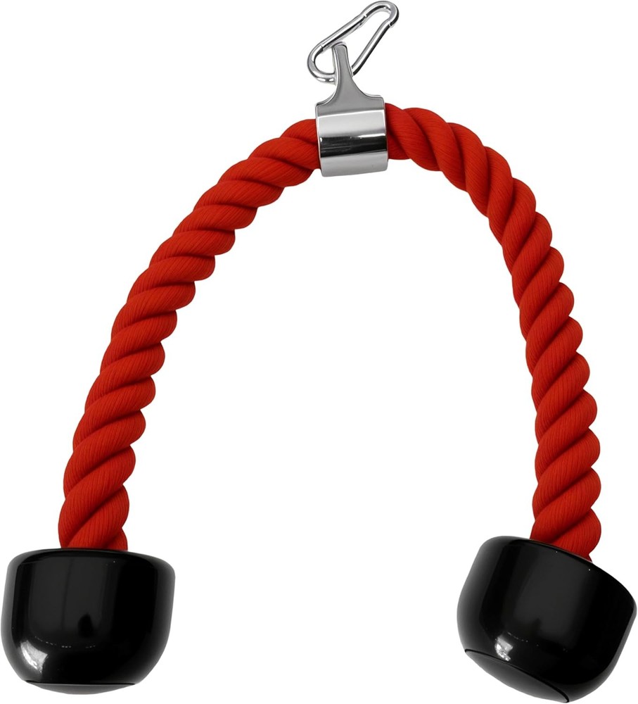 Heavy Tricep Rope Cable Machine Attachment Nylon for LAT Pull Down Workouts