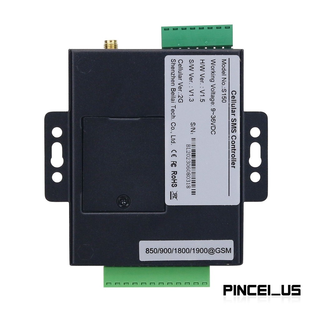 8-Channel SMS Alarm Controller SMS Relay Switch 8DIN 2DO USB S150 2G Version SZ