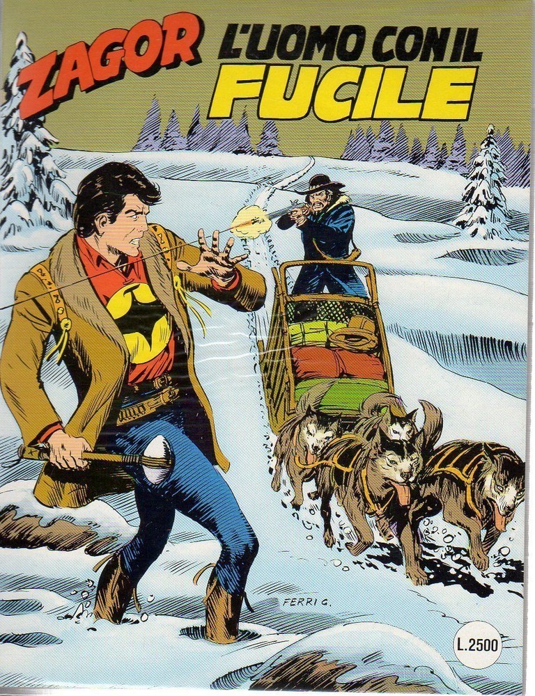 comic ZAGOR ZENITH BONELLI FIRST EDITION number 387