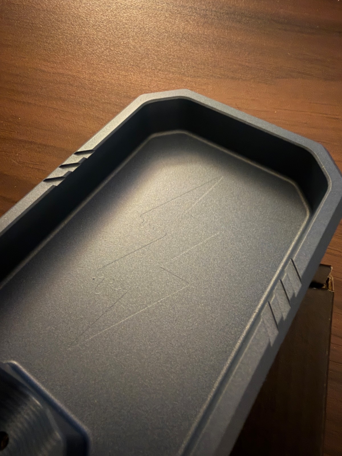 Tobacco Tactical Totac Cigar Ashtray teal / blue