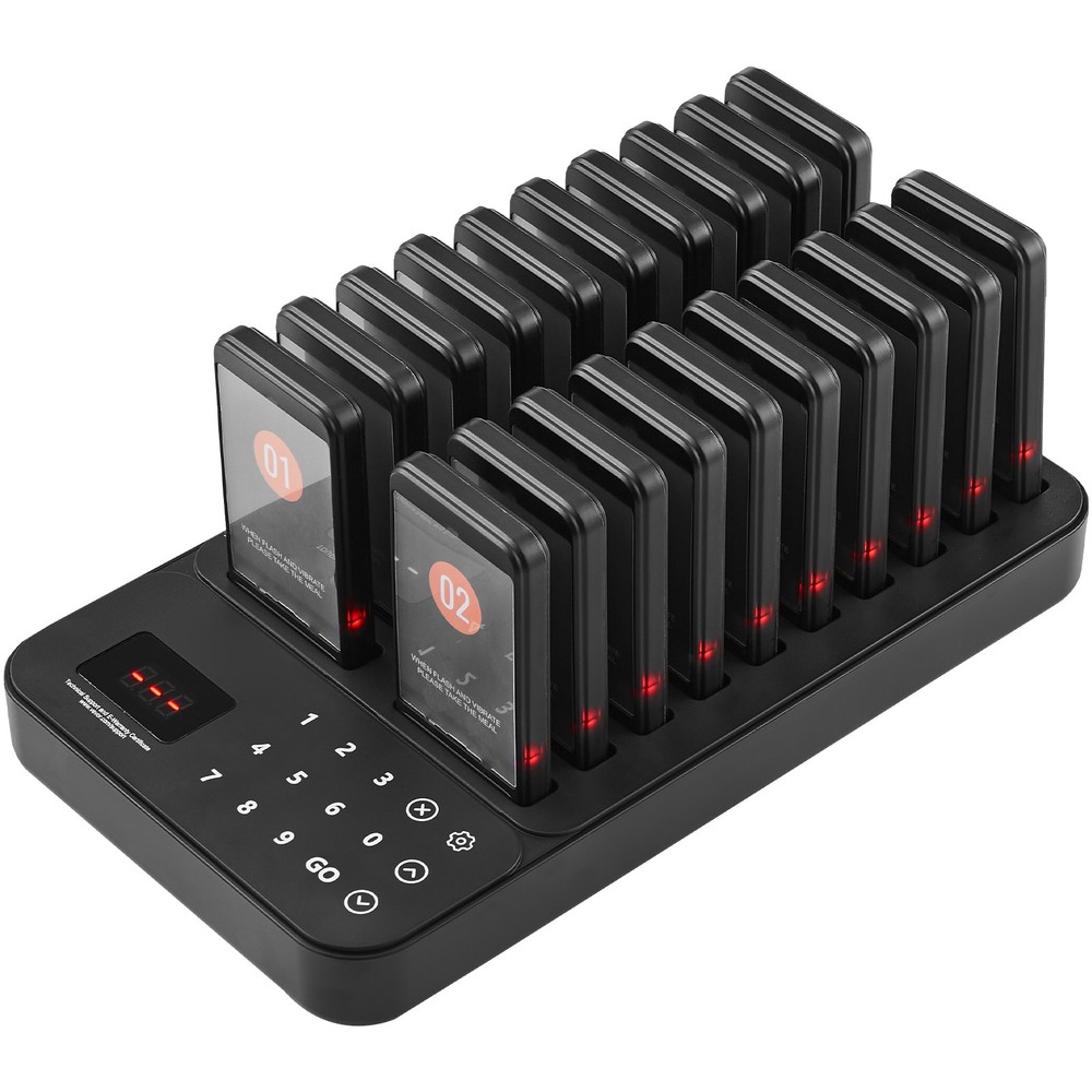 Restaurant Wireless Pager System 20 Call Coasters Guest Queuing Calling