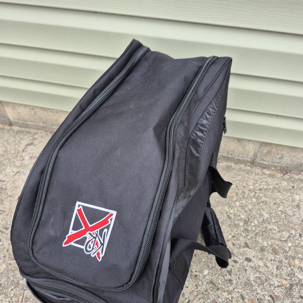KRX Strikeforce 2 Bowling Ball Black Rolling Bag Case