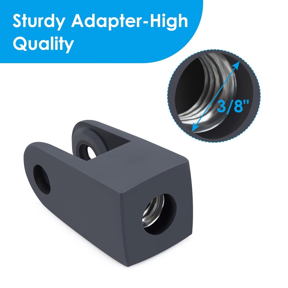 Mount Adapter for HyperX Quadcast Mic Boom Arm Replacement for Content Creators