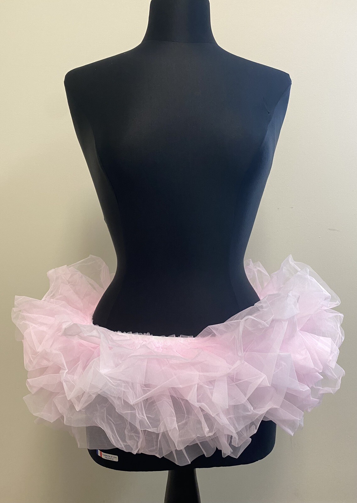 BellaSous Adult Narrow Tutu Light Pink Plus Size Fun Run Costume Halloween