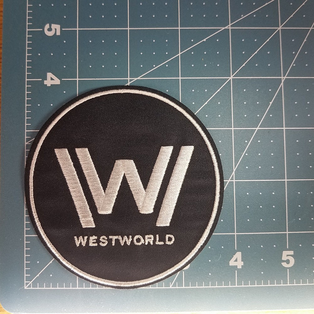 Westworld Logo Patch 3 3/4 inches tall