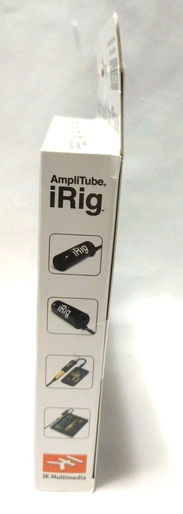 AmpliTube iRig Guitar Interface Adapter for iOS iPhone iPad Sealed New B2