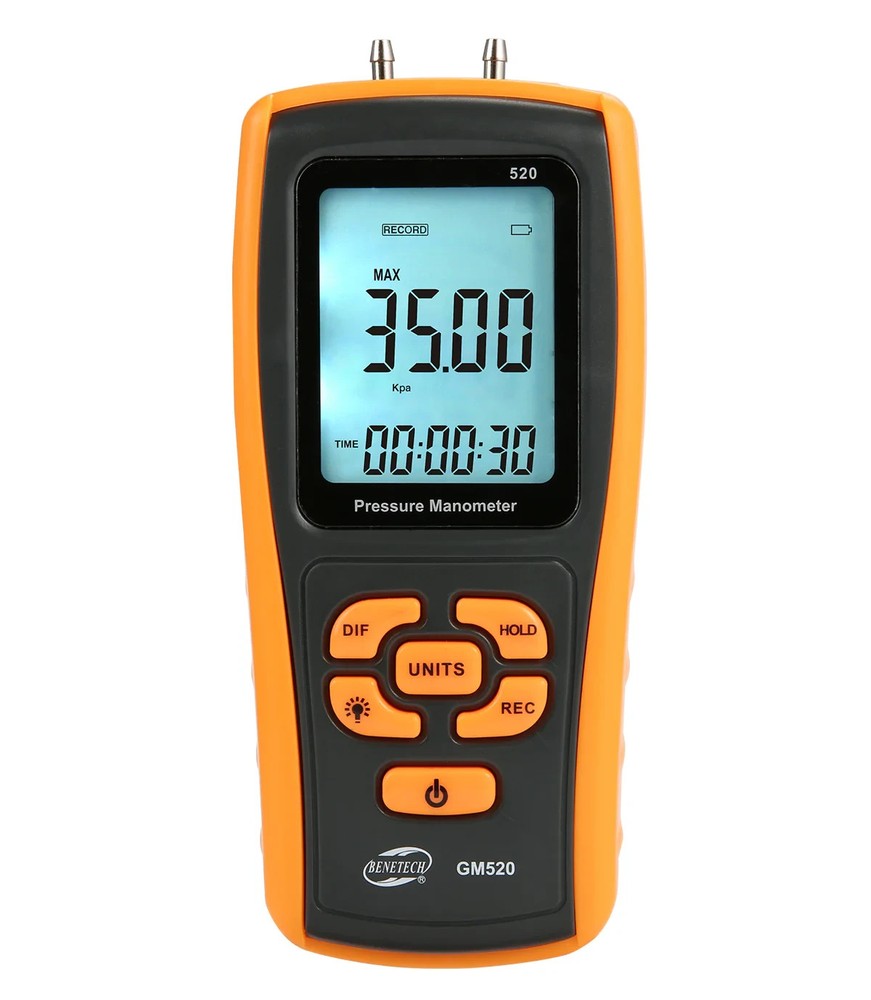 Benetech GM520 Multifunction Pressure Manometer