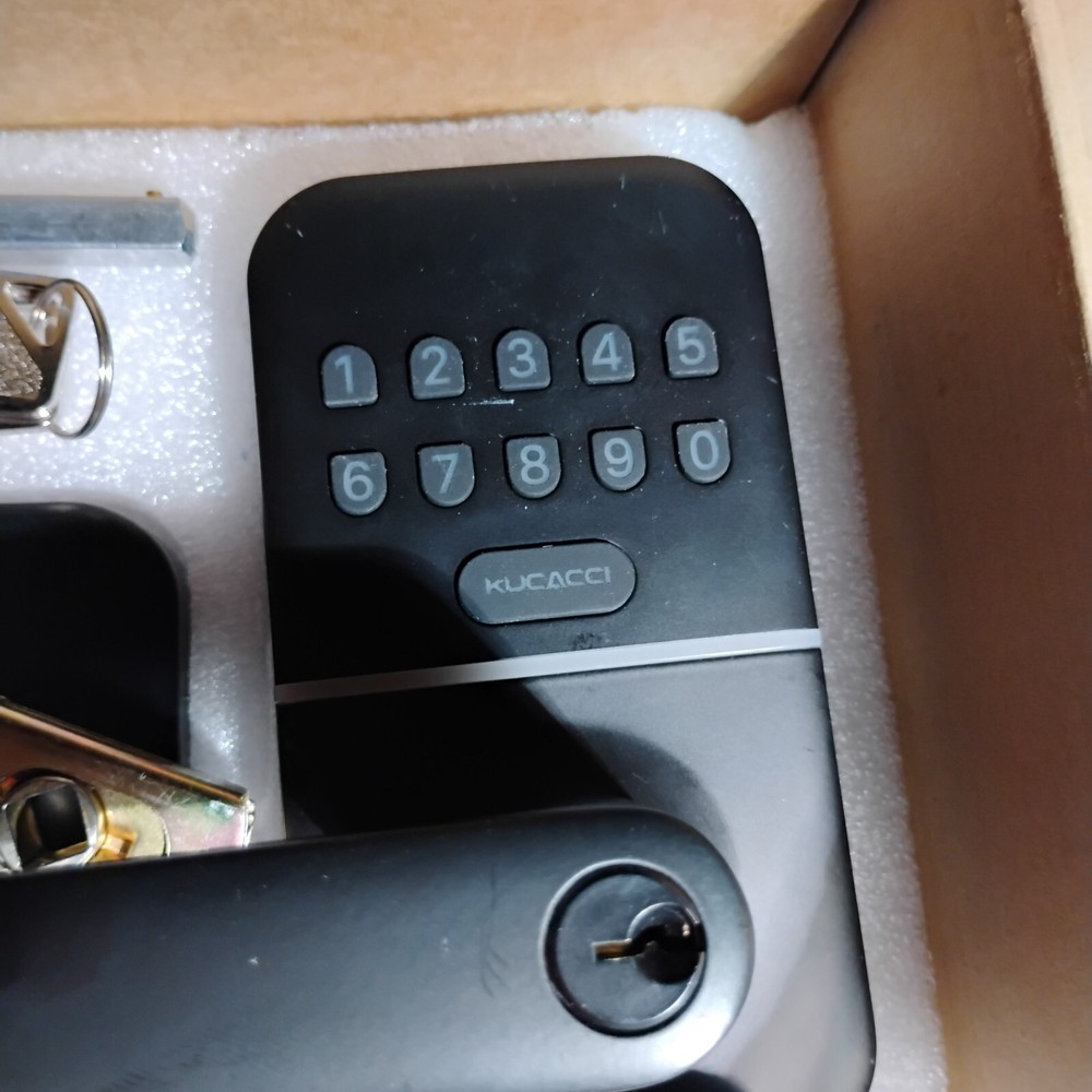 Unused, Open-box Kucacci Smart Lock - Keyless Entry, DIY Installation