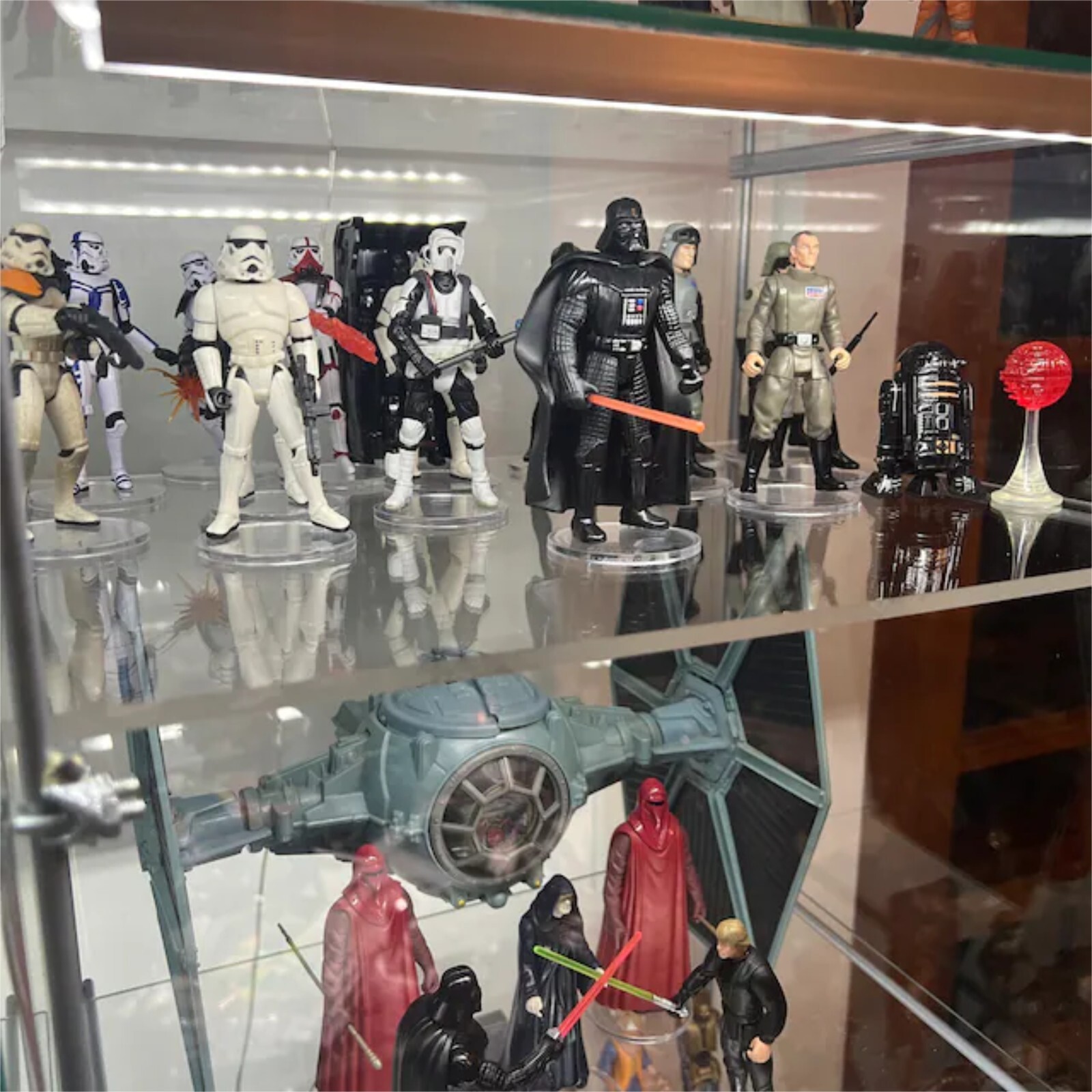 IKEA DETOLF STRONG ACRYLIC REPLACEMENT SHELF 15X11.5X0.188 THICK-BRACKET OPTION