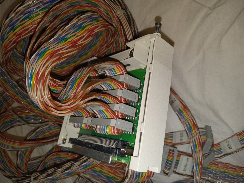 NI TB-2676 Multi-Bank Relay Multiplexer Terminal Block – Used, Untested