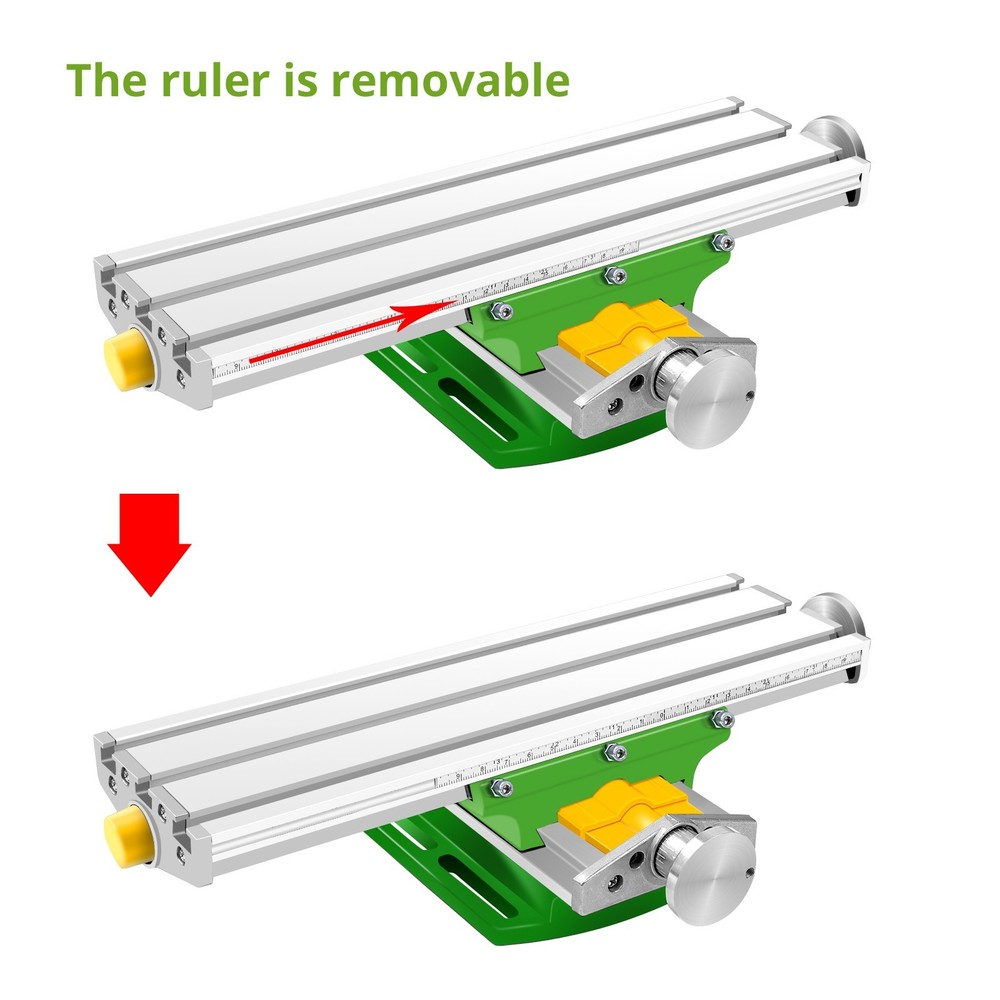 Upgraded Mini Multifunction Cross Slide Table Milling Working Drilling Bench