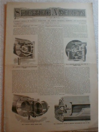 Breech Loading Artillery - Cannon 1890 Sci American