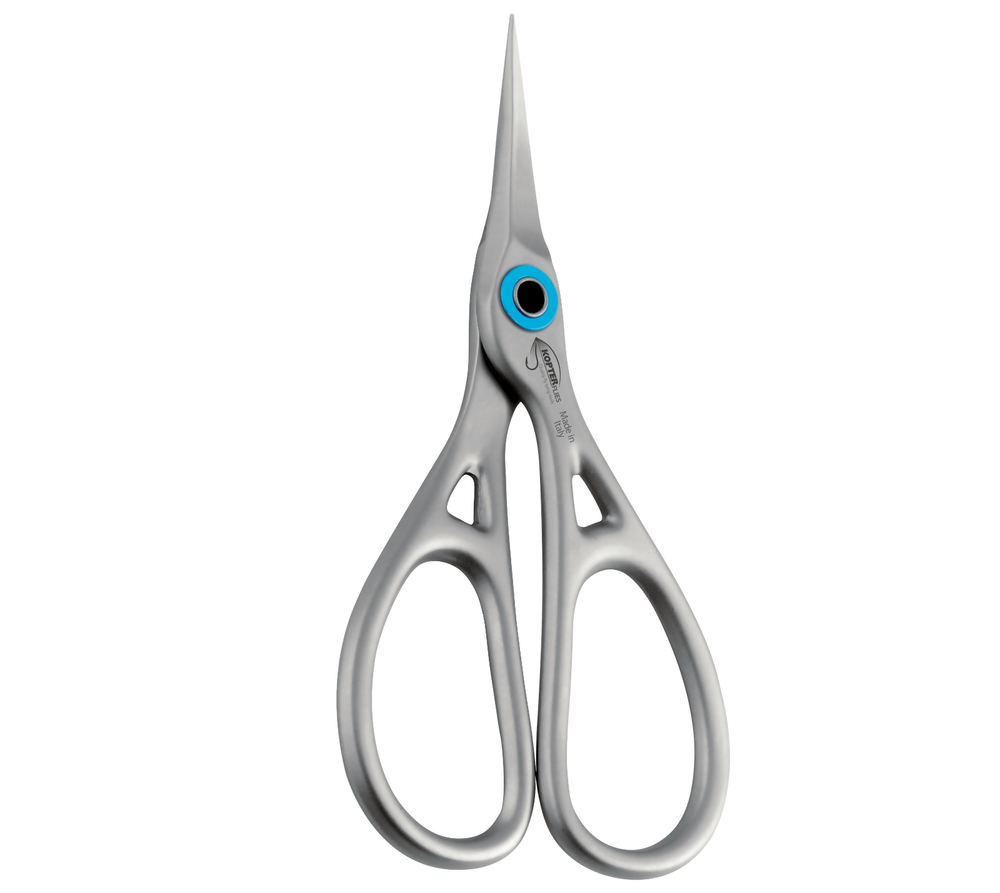 KOPTER ABSOLUTE SCISSORS - Fly Tying Straight, Serrated, Thin Point, 3-3/4" NEW!