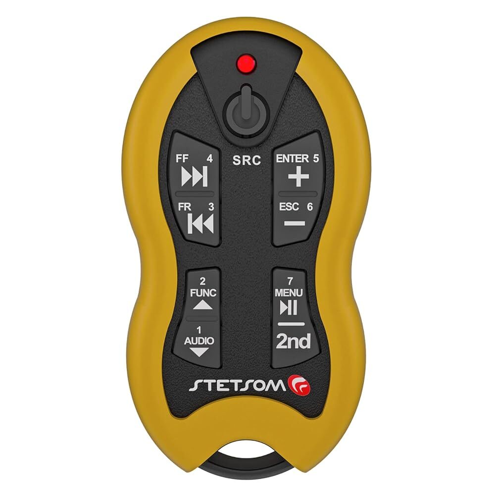 Stetsom SX2 Long Range Multi Function Audio and Video Remote Control - Yellow