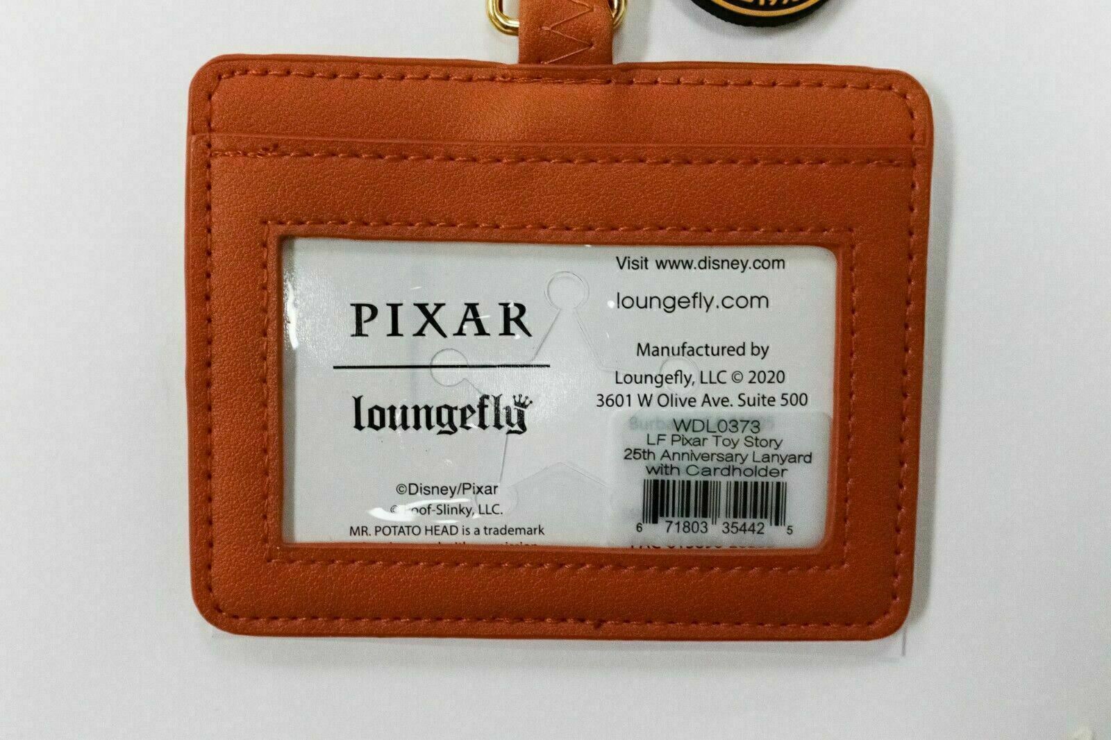 Pixar Disney Loungefly Toy Story 25th Anniversary Lanyard with Cardholder