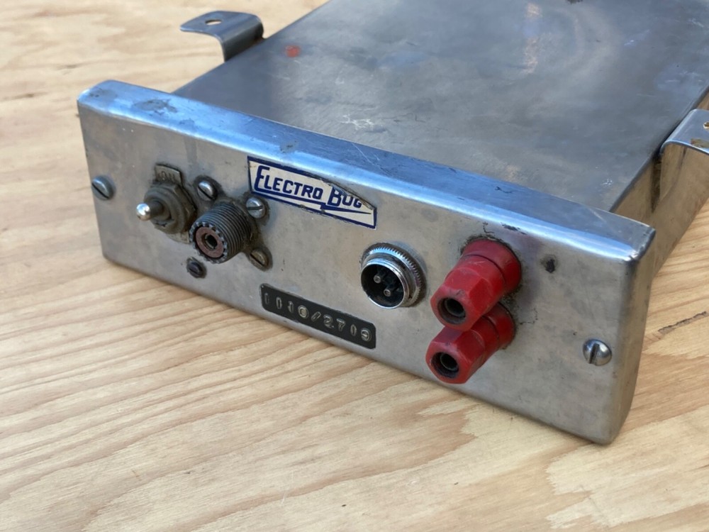 Electro Bug Logging Whistle Radio Receiver by Challenger Electronics (RARE)