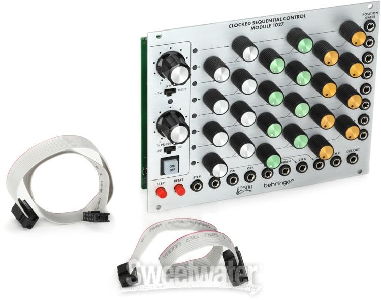 Behringer Clocked Sequential Control Module 1027 8-step Sequencer Eurorack