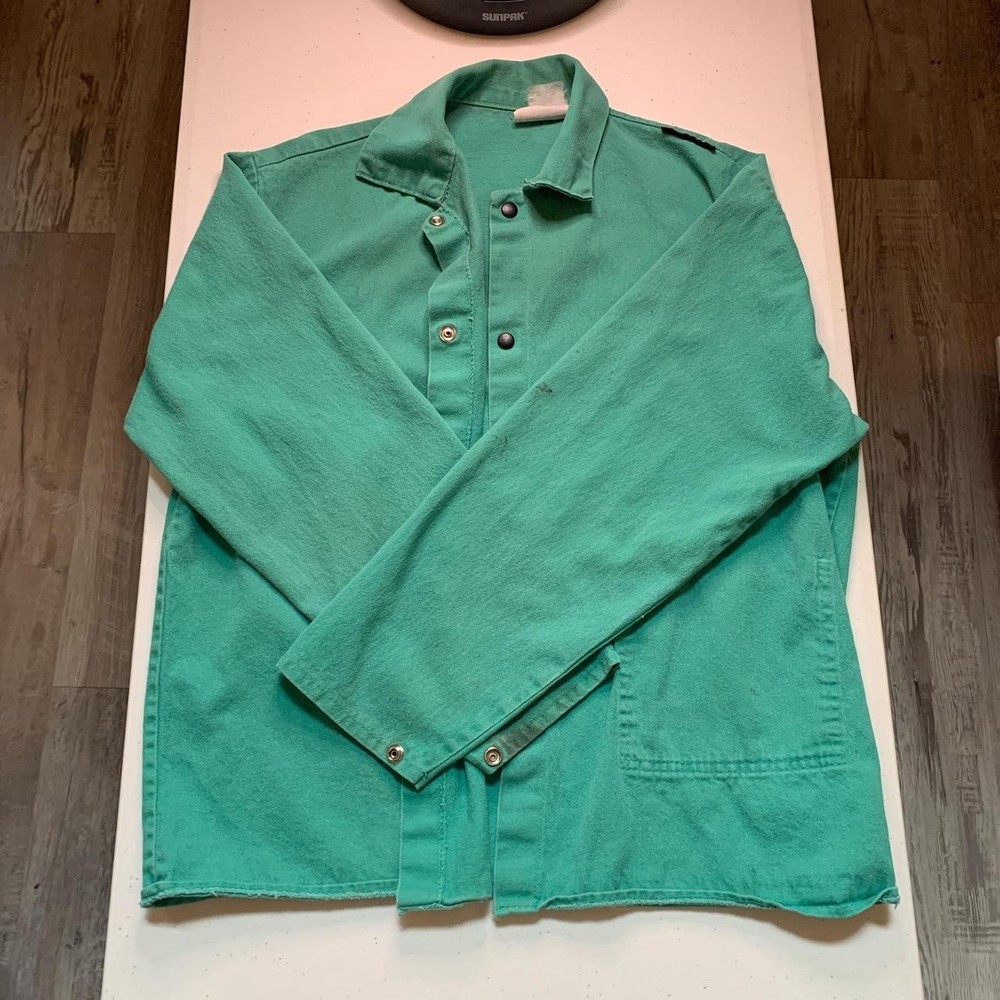 Westex FR-TA Teal Flame Resistant Jacket Well Used