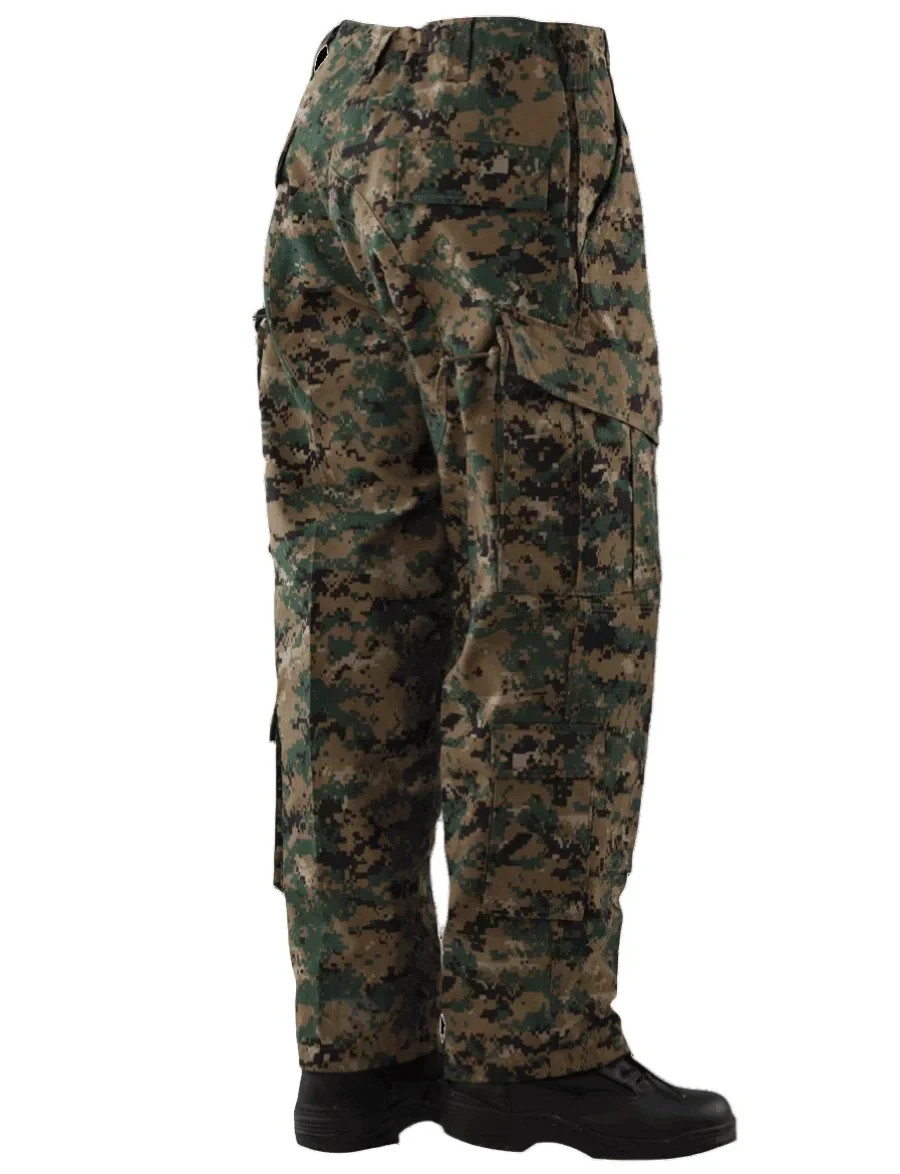Woodland Digital Tactical Response Uniform Pants 65/35 Poly/Cttn Cargo Pants