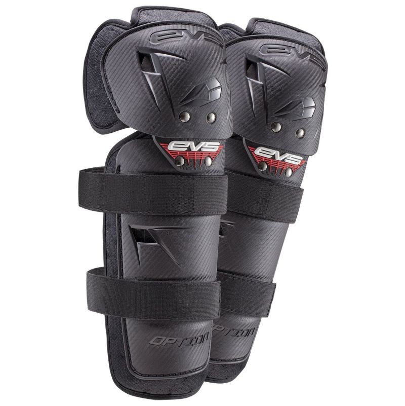 EVS Option Knee Guard Black Fits - Mini