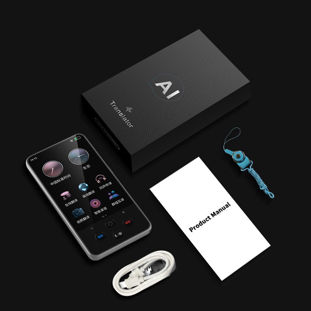138 Languages Portable Language Translator Device Voice Translating Offline