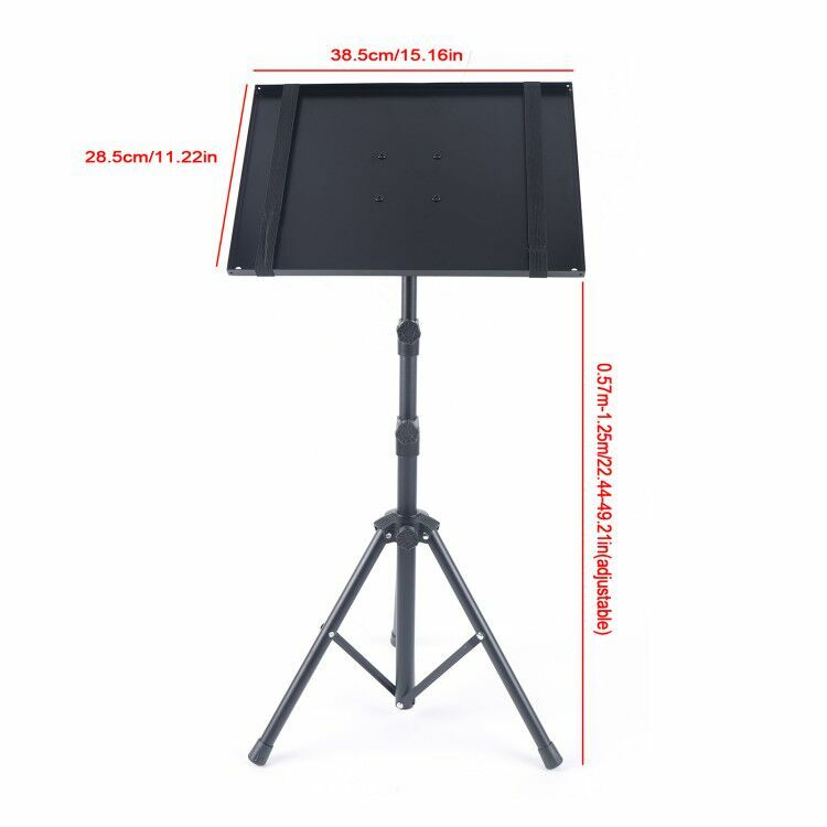 Adjustable Laptop Table Stand Lap Tray Support Notebook Computer Stand W/ Tray!