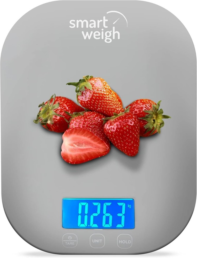 Smart Weigh Digital Kitchen Food Scale - Gray