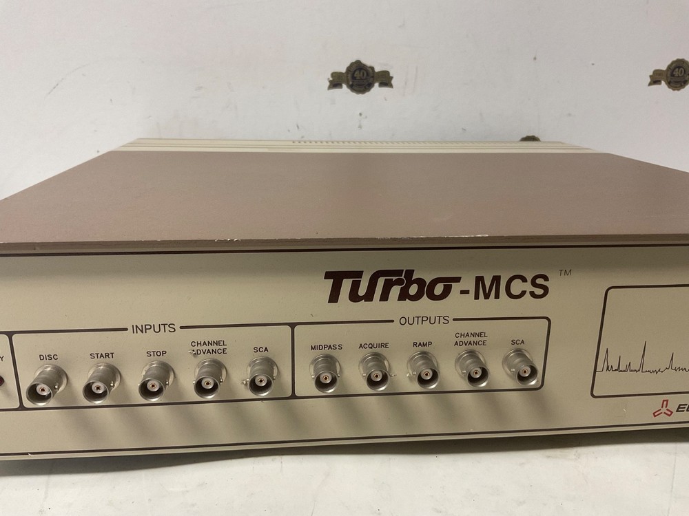 EG&G ORTEC Turbo-MCS model 914 TURBO-MCS Multichannel Analyzer Inputs Outputs
