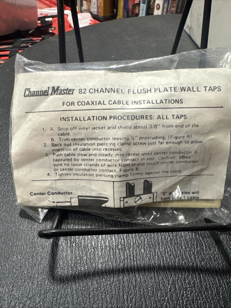 Channel Master Variable Isolation Wall Tapoff Ivory 75 OHM Output 7318