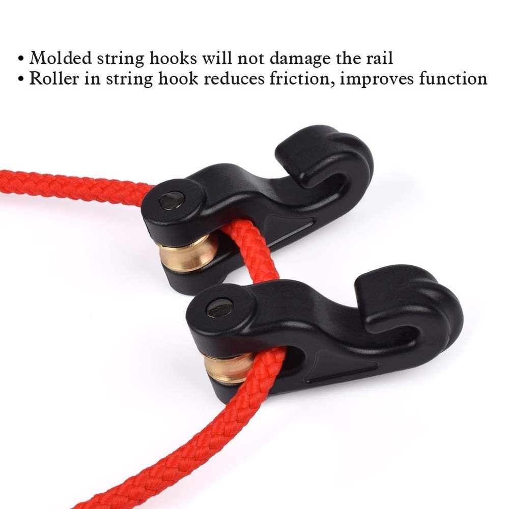 Crossbow Cocking Device Crossbows Cocker Rope Double Handle Strings Tool Arch...