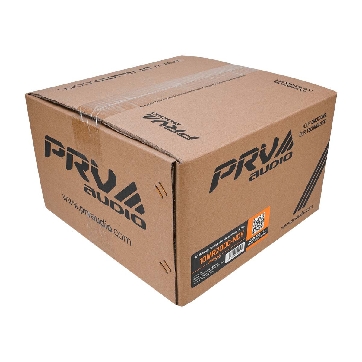 PRV Audio 2000 Watts 10" Midrange Speakers Neodymium 8 Ohm 10MR2000-NDY Neo PRO