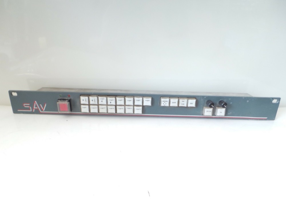 SAV RCL15P Control Panel