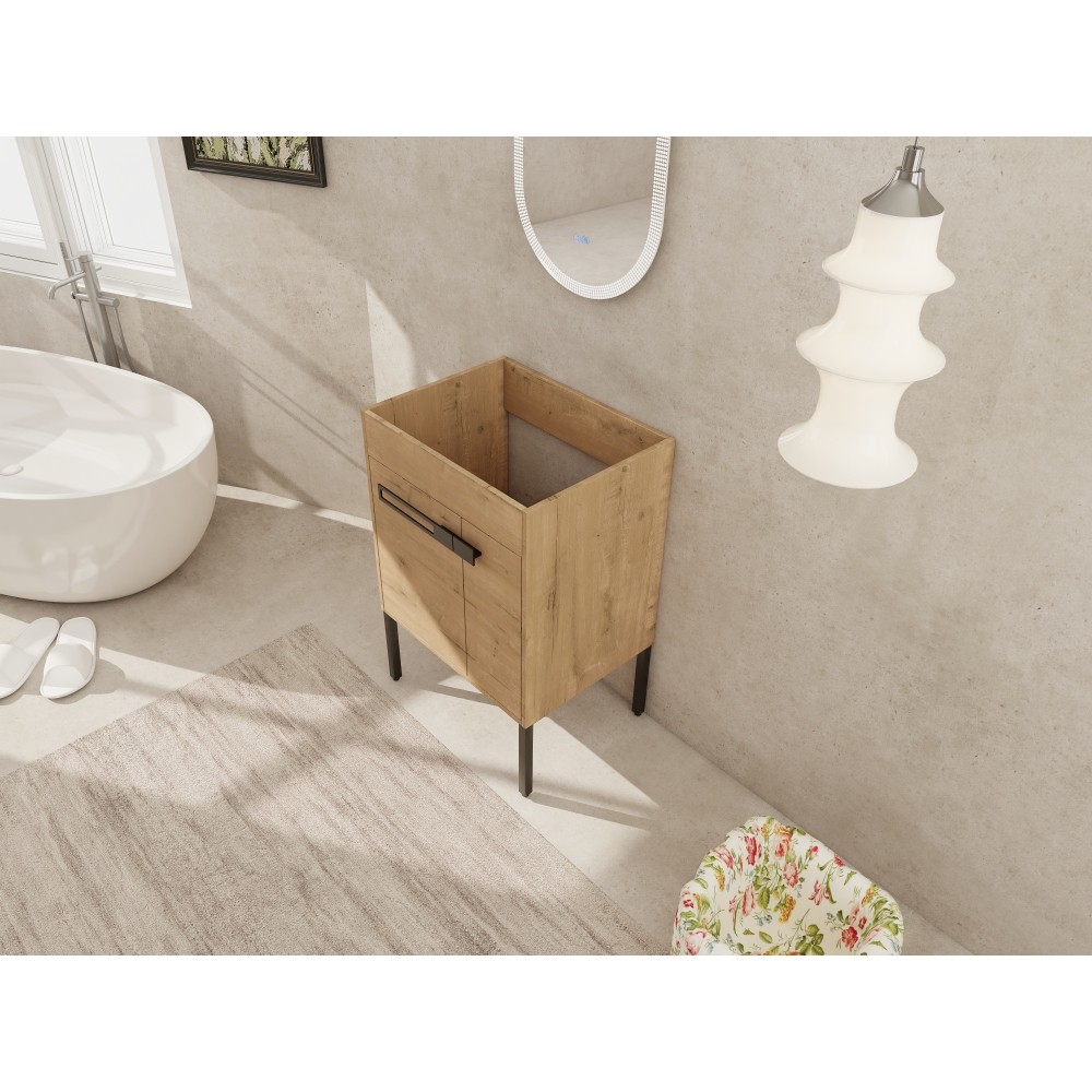 Freestanding Bathroom Vanity Floating Style Vanity Only
