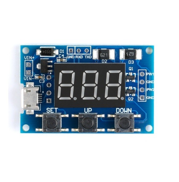 Adjustable PWM Pulse Frequency Duty Cycle Square Wave Signal Generator Module