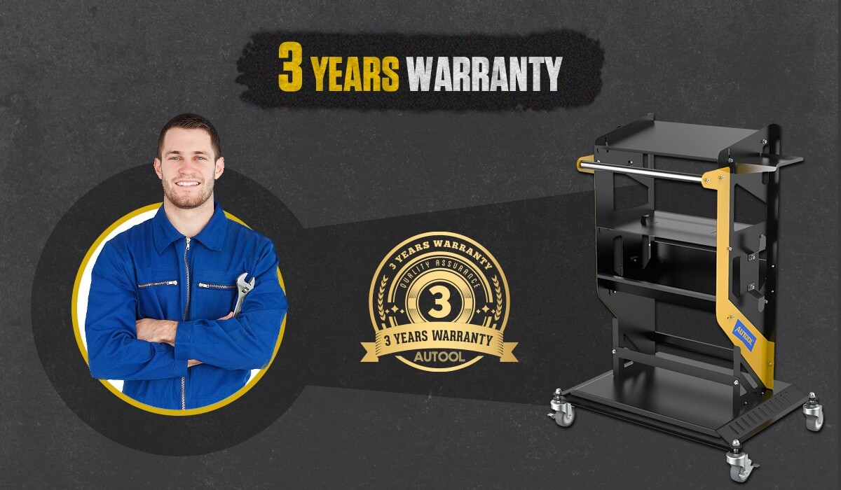 Garage Workshop Storage Rolling Cart Automotive Repair Service Diagnostic Tool