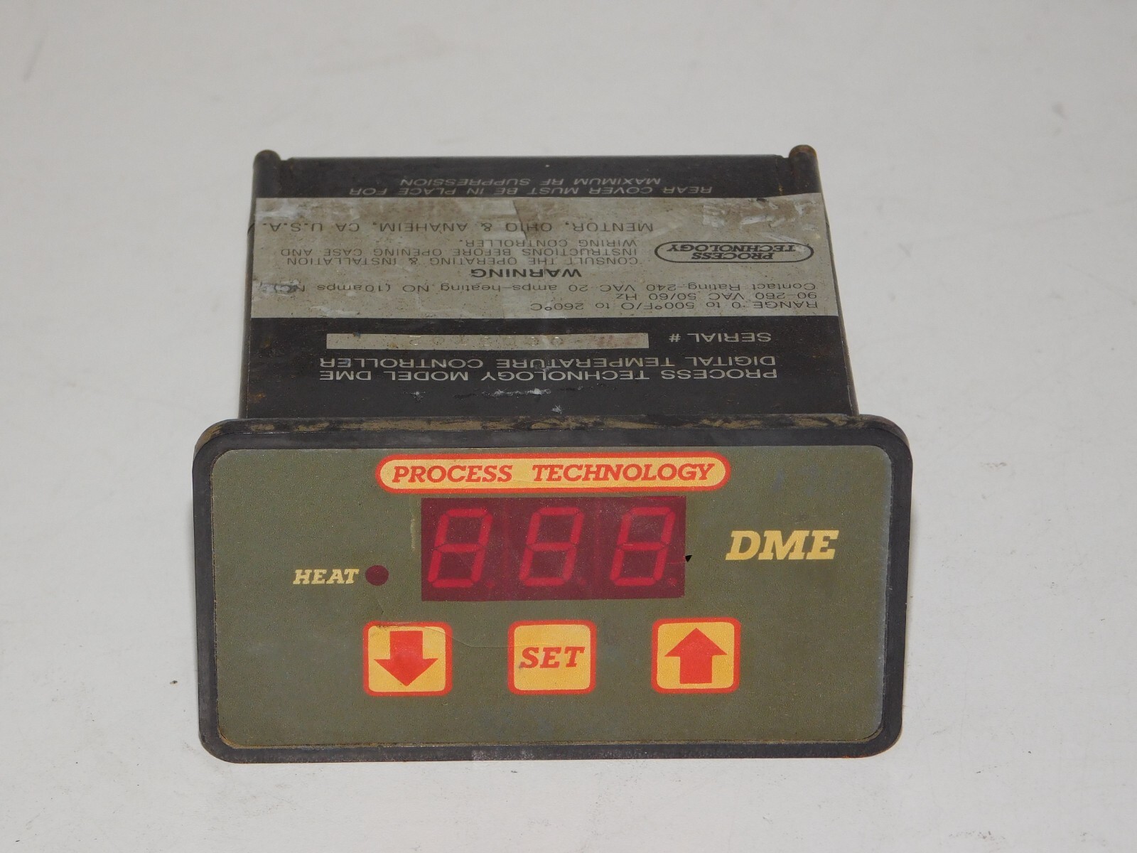 Process Technology DME Digital Display Temperature Controller Module Unit