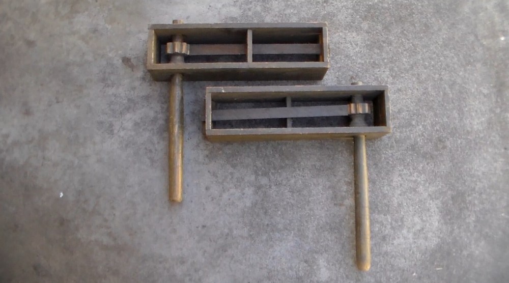 2 Old Relic WW1 to WW2 era US Military Wooden Gas Rattle Alarms (USED)