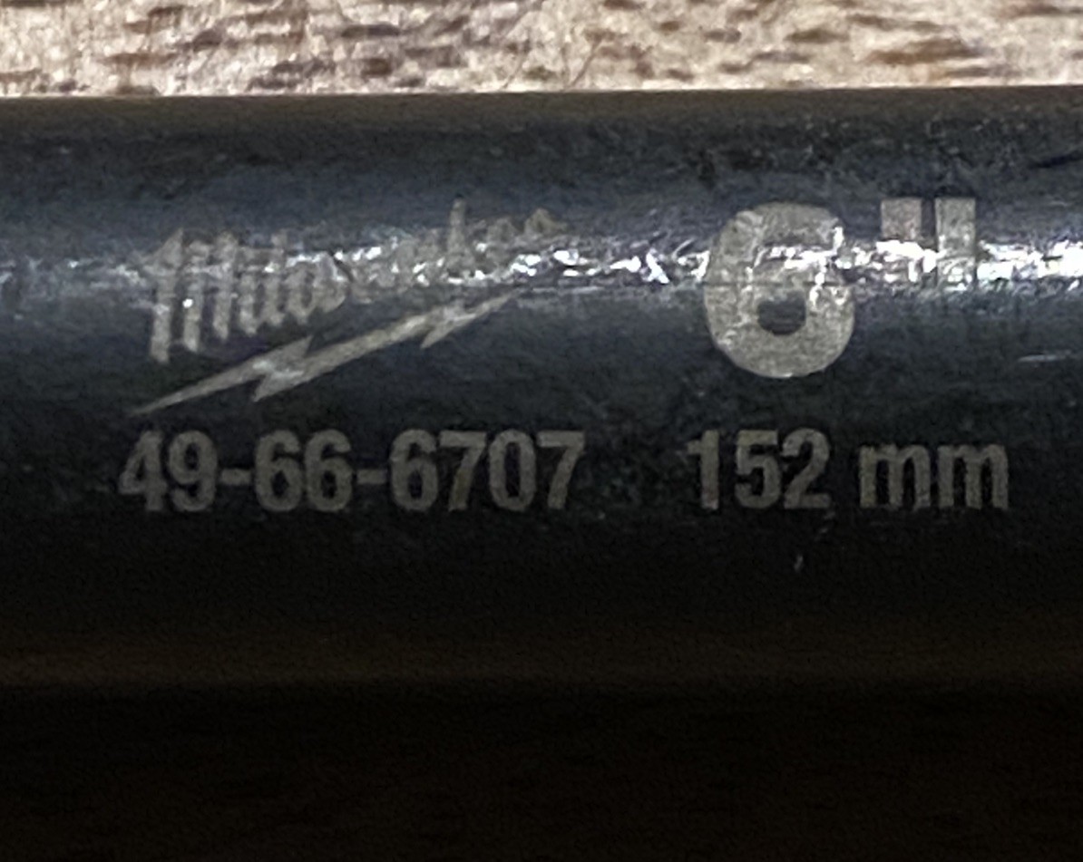 Milwaukee 49-66-6707 SHOCKWAVE Impact Duty™ 1/2" Drive 6" Extension