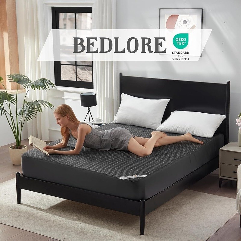 Waterproof Mattress Protector Queen Noiseless Deep Pocket Microfiber Washable US