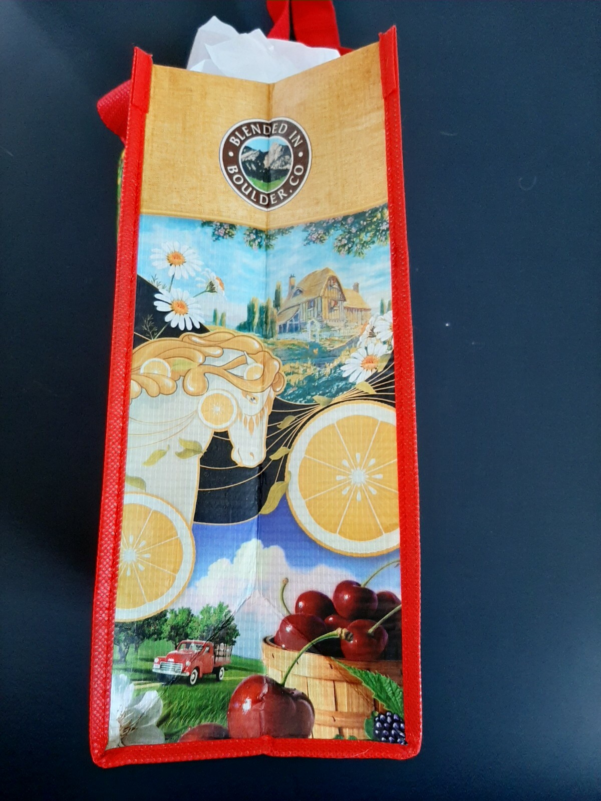 CELESTIAL SEASONINGS Reusable Tote Shopping Gift Bags--3 Small Bags