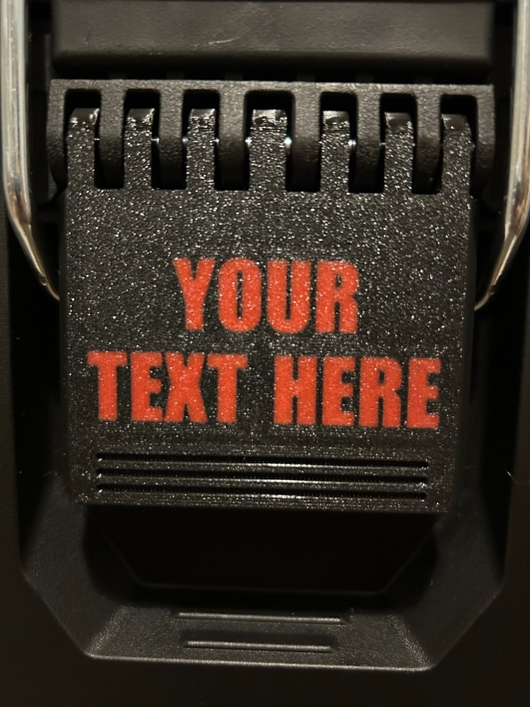 Replacement Latch for Milwaukee Compact Toolbox – Custom Text & Color Options!