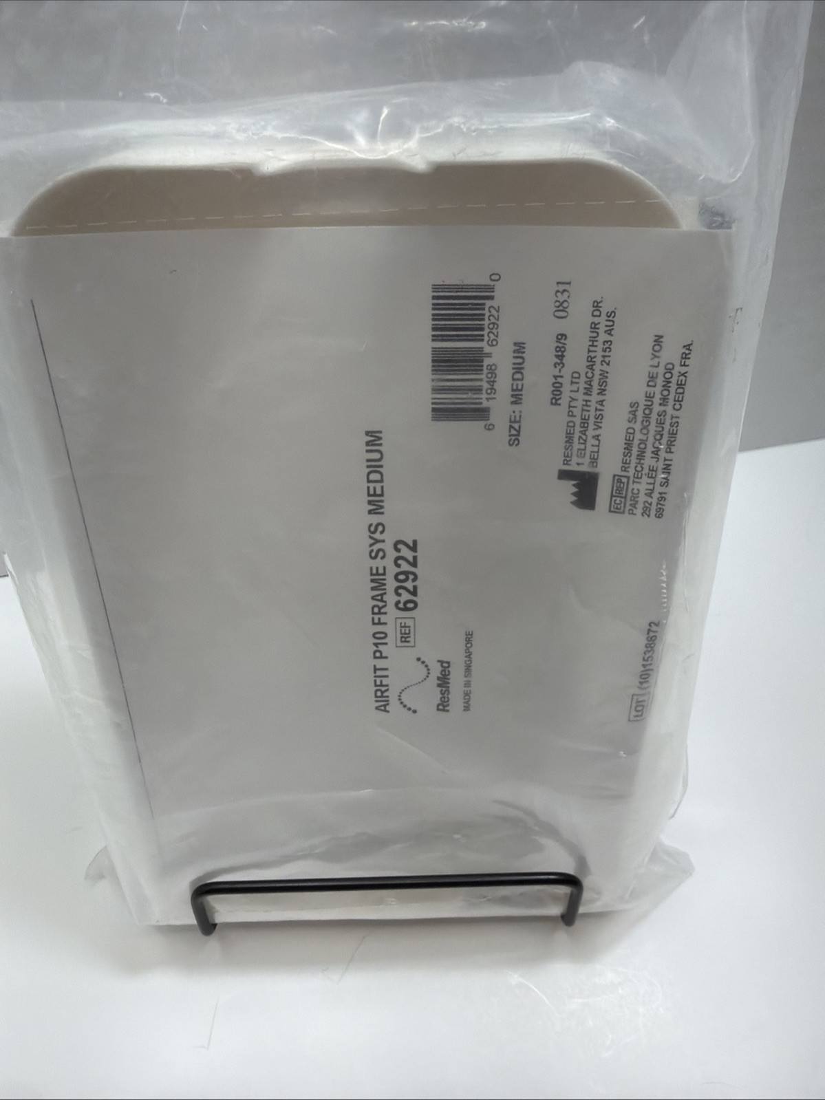 ResMed 62922 Airfit P10 Frame SYS Medium, Brand New in SEALED Package(no strap)