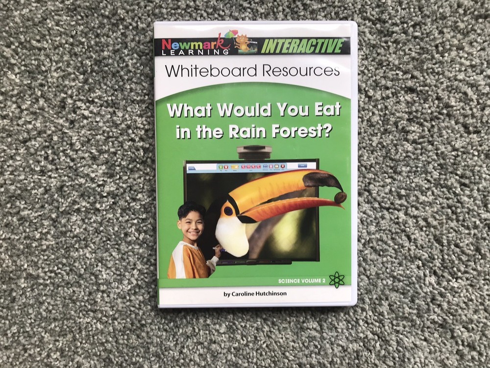 Newmark Interactive Whiteboard Resources Science Vol. 2 5 CD-ROM Set VG Cond